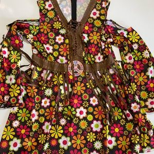 Leg Avenue Starflower hippie dress
